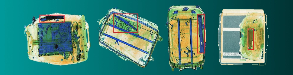 عکس ایکس ری چمدان