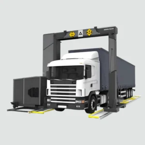 ایکس ری کانتینری سوله ای XCargo4000 در حال اسکن کامیون